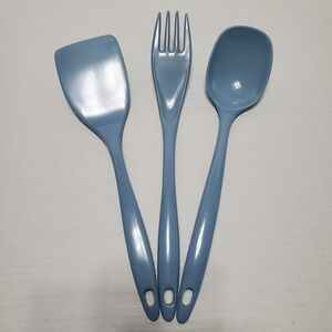 Set of‎ 3 Vintage Copco Melamine Spatulas – Blue